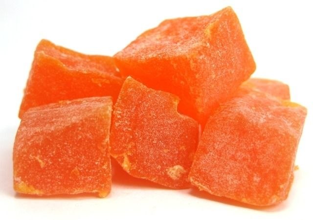 Hydrated papaya