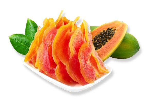 Hydrated papaya